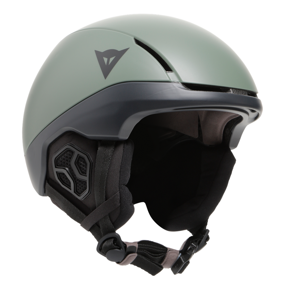 elemento-ski-helmet-military-green-black image number 1