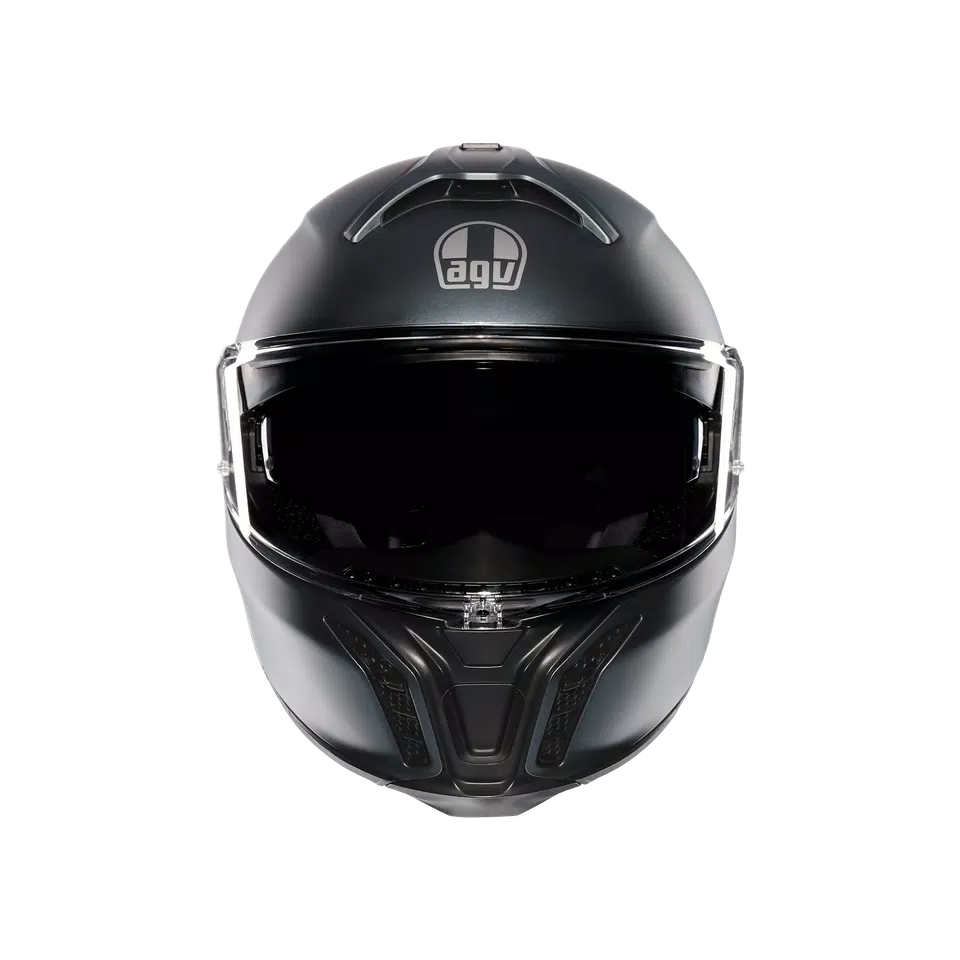 TOURMODULAR MATT ARDESIA GREY - CASCO MOTO MODULARE E2206 -  - 2