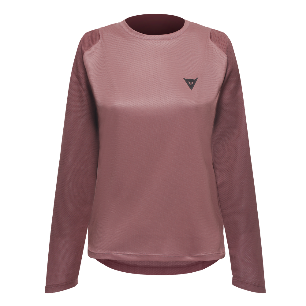 hgl-jersey-ls-maillot-de-v-lo-manches-courtes-pour-femme-rose-taupe image number 0