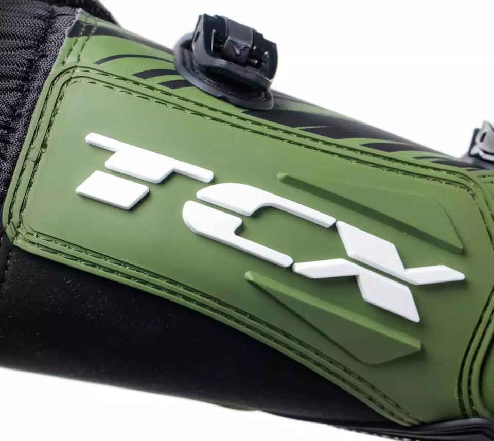 X-BLAST BOTTES MOTO HOMME - NOIR/VERT/JAUNE -  - 10