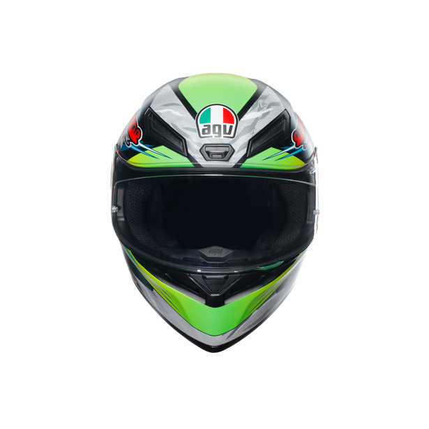 k1-s-dundee-matt-lime-red-casco-moto-integral-e2206 image number 1