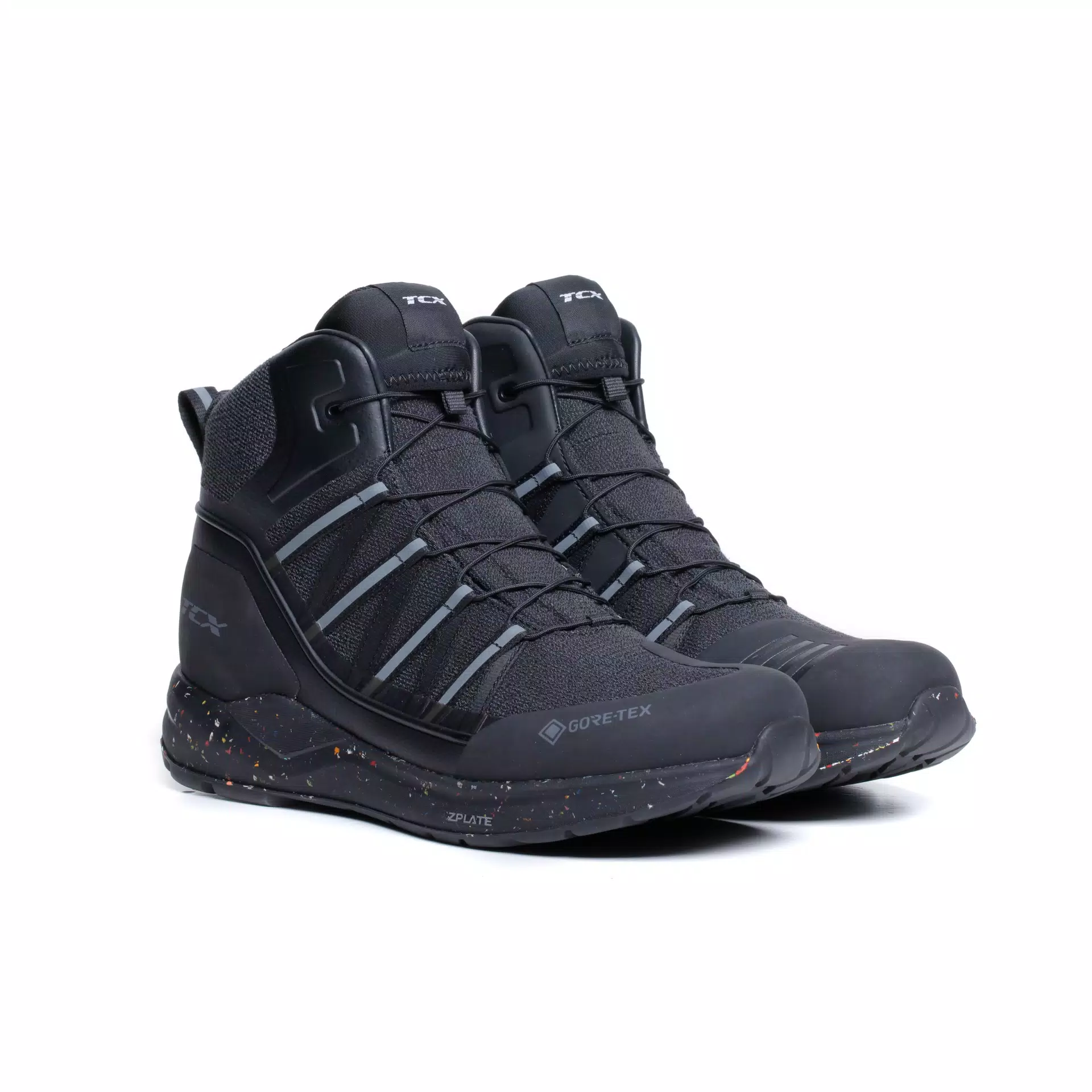 SPEEDTREK GORE-TEX® MOTORCYCLE SHOES MEN - BLACK