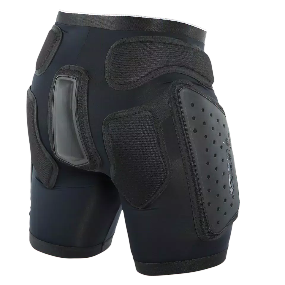 ACTION EVO PANTALONCINI CON PROTEZIONI SCI UOMO - BLACK/WHITE - 2
