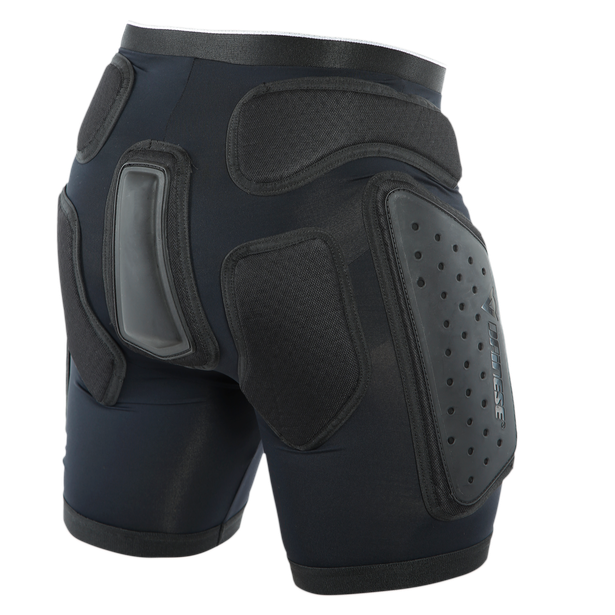 men-s-action-evo-ski-protective-shorts-black-white image number 1