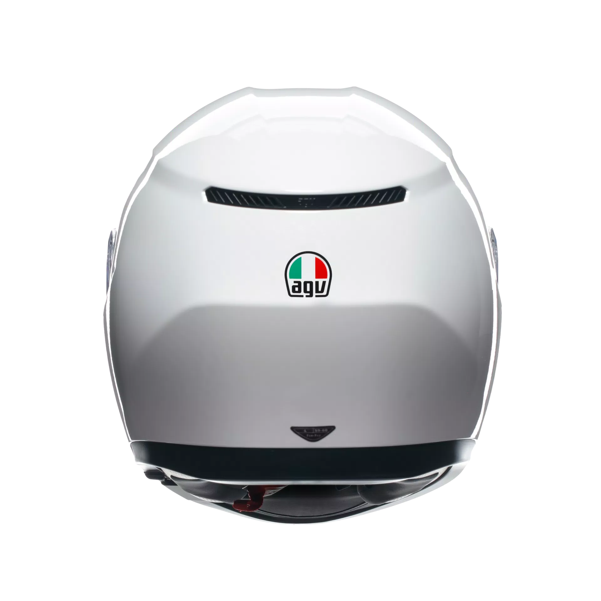 K3 MONO SETA WHITE - CASCO MOTO INTEGRAL E2206