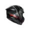 K6 S KARVE MATT BLACK/GREY/RED - CASCO MOTO INTEGRALE E2206