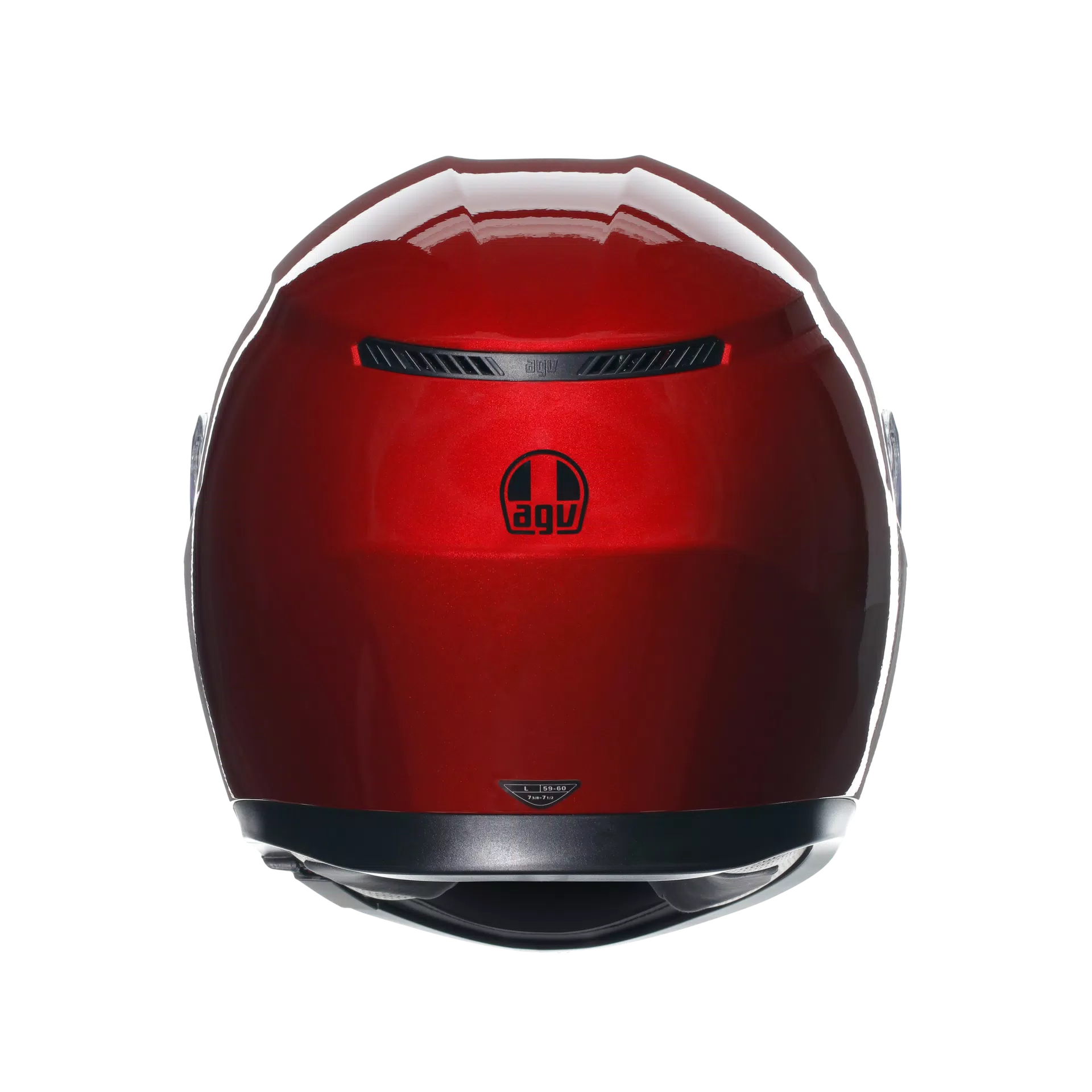 K3 MONO COMPETIZIONE RED - MOTORBIKE FULL FACE HELMET E2206