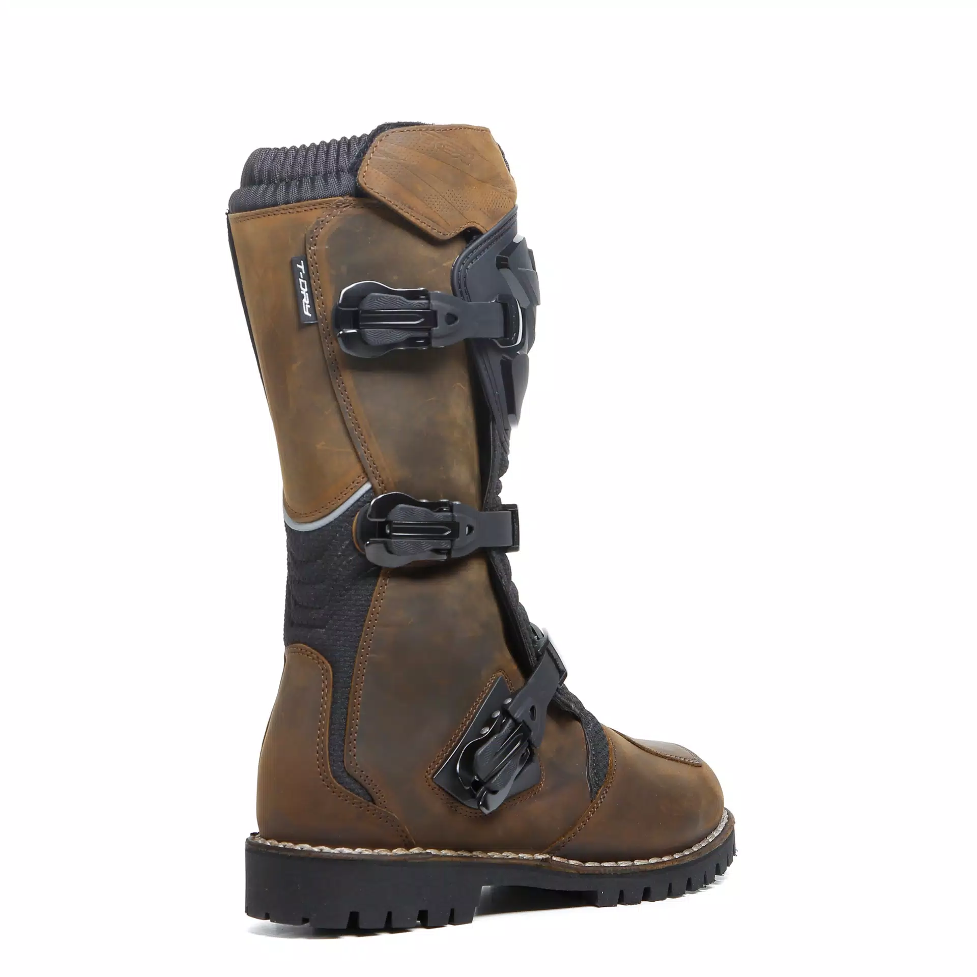 DRIFTER WP WASSERDICHTE MOTORRAD-TOURINGSTIEFEL HERREN &ndash; DUNKELBRAU