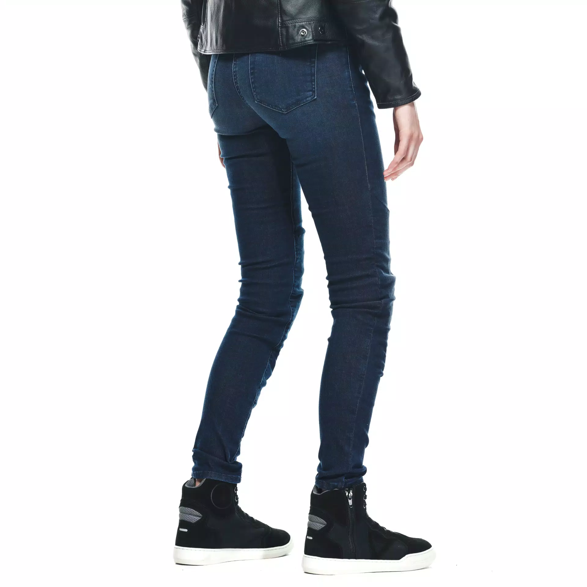 DENIM BRUSHED SKINNY - WOMEN'S MOTORCYCLE JEANS