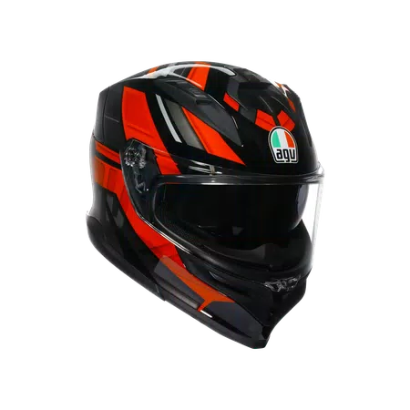 K7 AGV DOT(E2206) MPLK - TAURAX BLACK/RED -  - 1