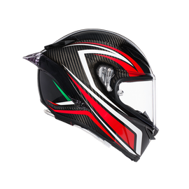 PISTA GP R MULTI ECE DOT - STACCATA CARBON/RED 