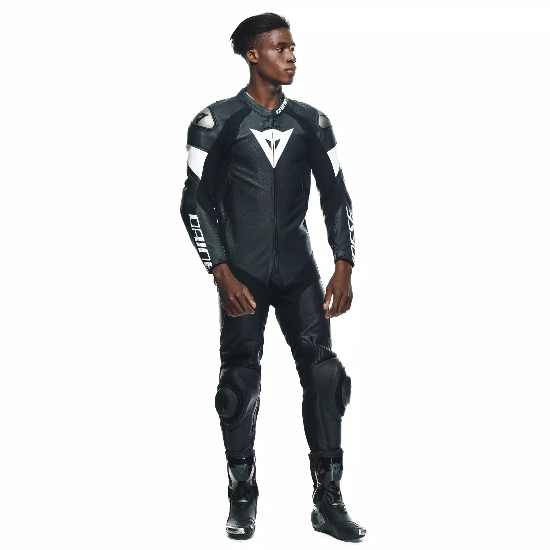TOSA - MEN'S 1-PIECE MOTORCYCLE PERFORATED LEATHER SUIT