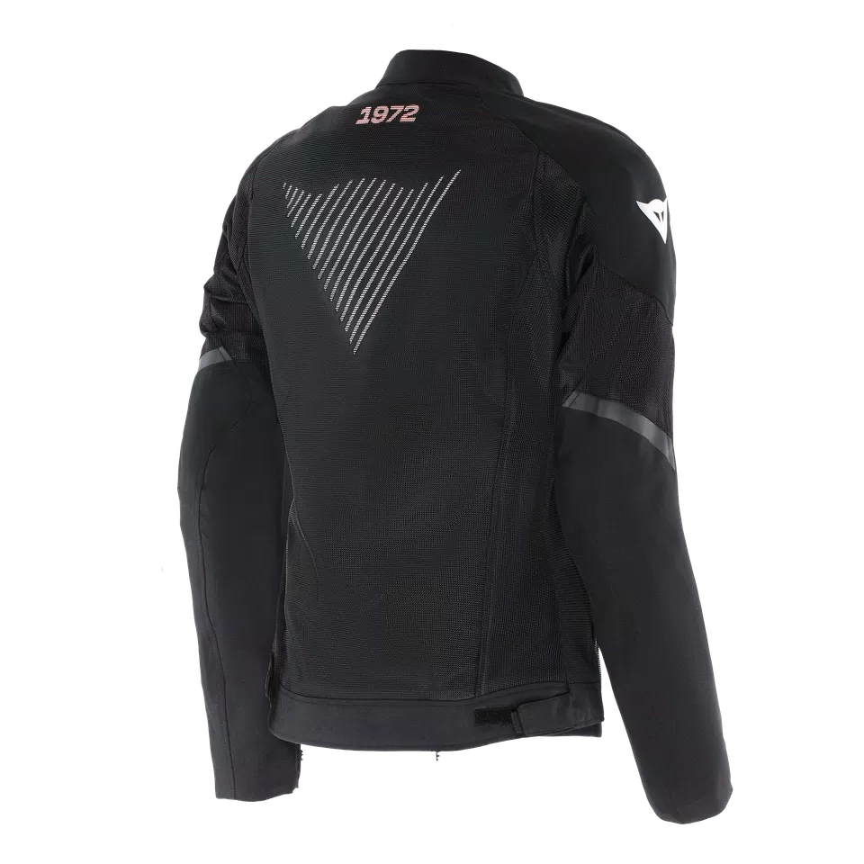 HEROSPHERE AIR - DAMES ZOMER MOTORFIETS JAS - BLACK/WHITE/PEACH - 4