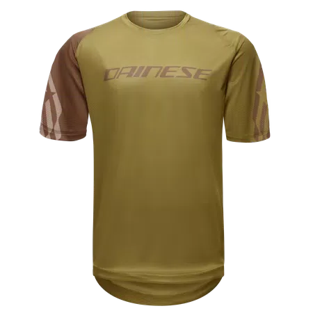 HG AER JERSEY SS - MEN'S SHORT SLEEVE BIKE T-SHIRT - AVOCADO OIL/BROWN/TAUPE - 1