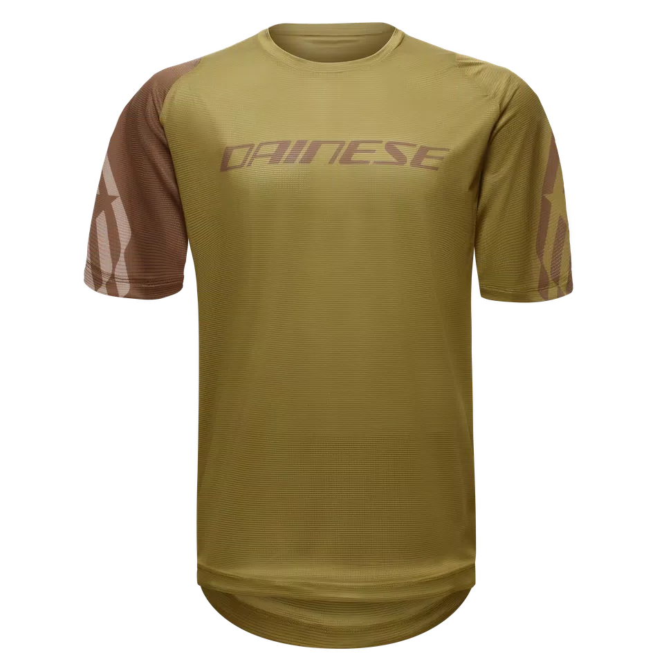 HG AER JERSEY SS - HEREN FIETSSHIRT MET KORTE MOUWEN - AVOCADO OIL/BROWN/TAUPE - 1
