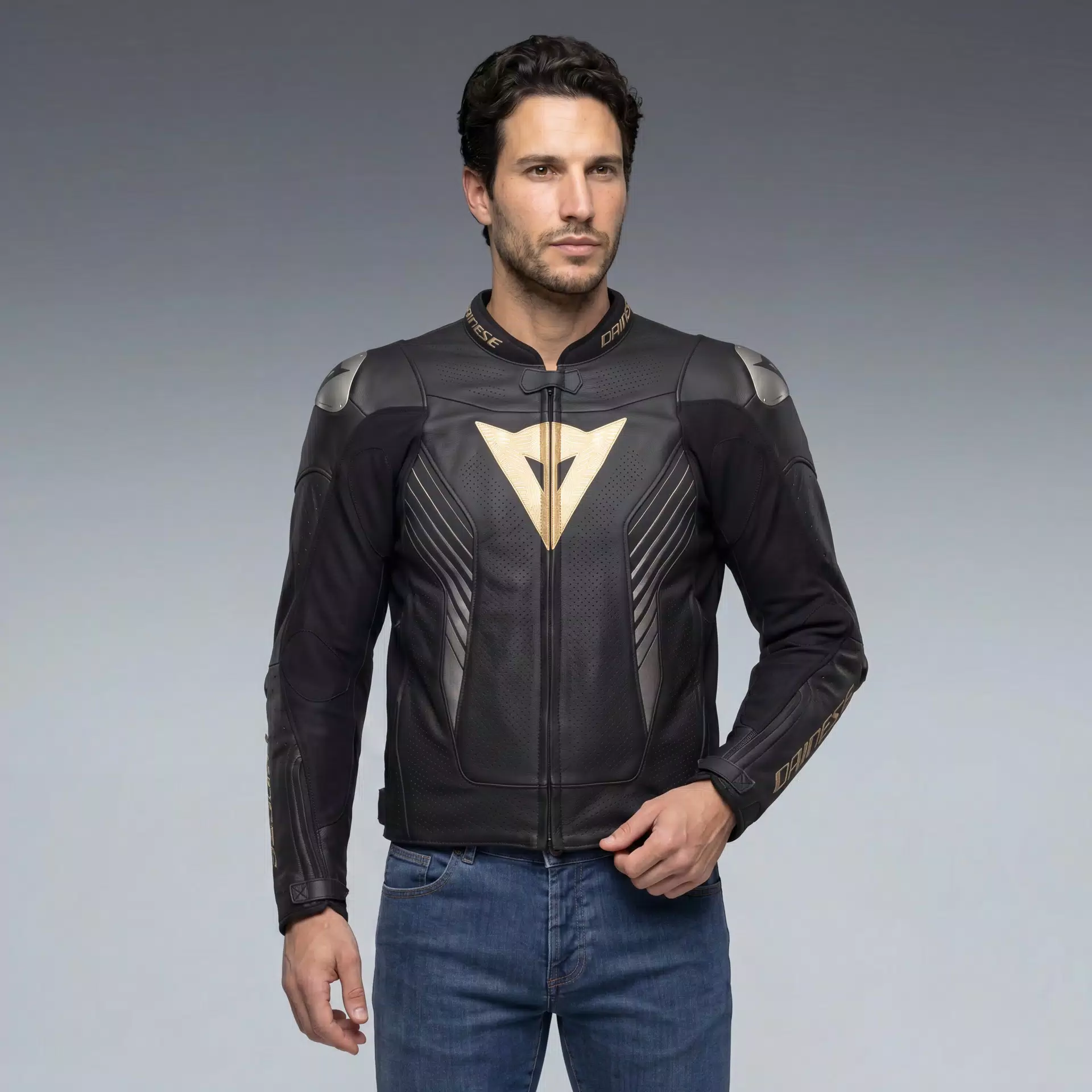 SUPER SPEED 5 LEATHER JACKET PERF.