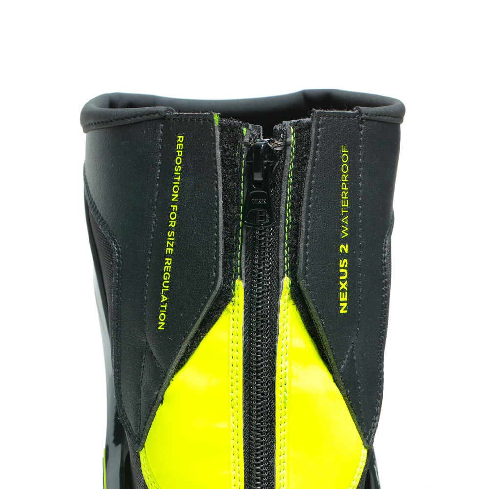 nexus-2-d-wp-stivali-moto-impermeabili-uomo-black-fluo-yellow image number 5