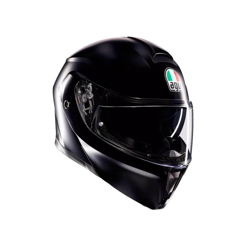 STREETMODULAR MONO MATT BLACK - MOTORBIKE FLIP UP HELMET E2206 -  - 1