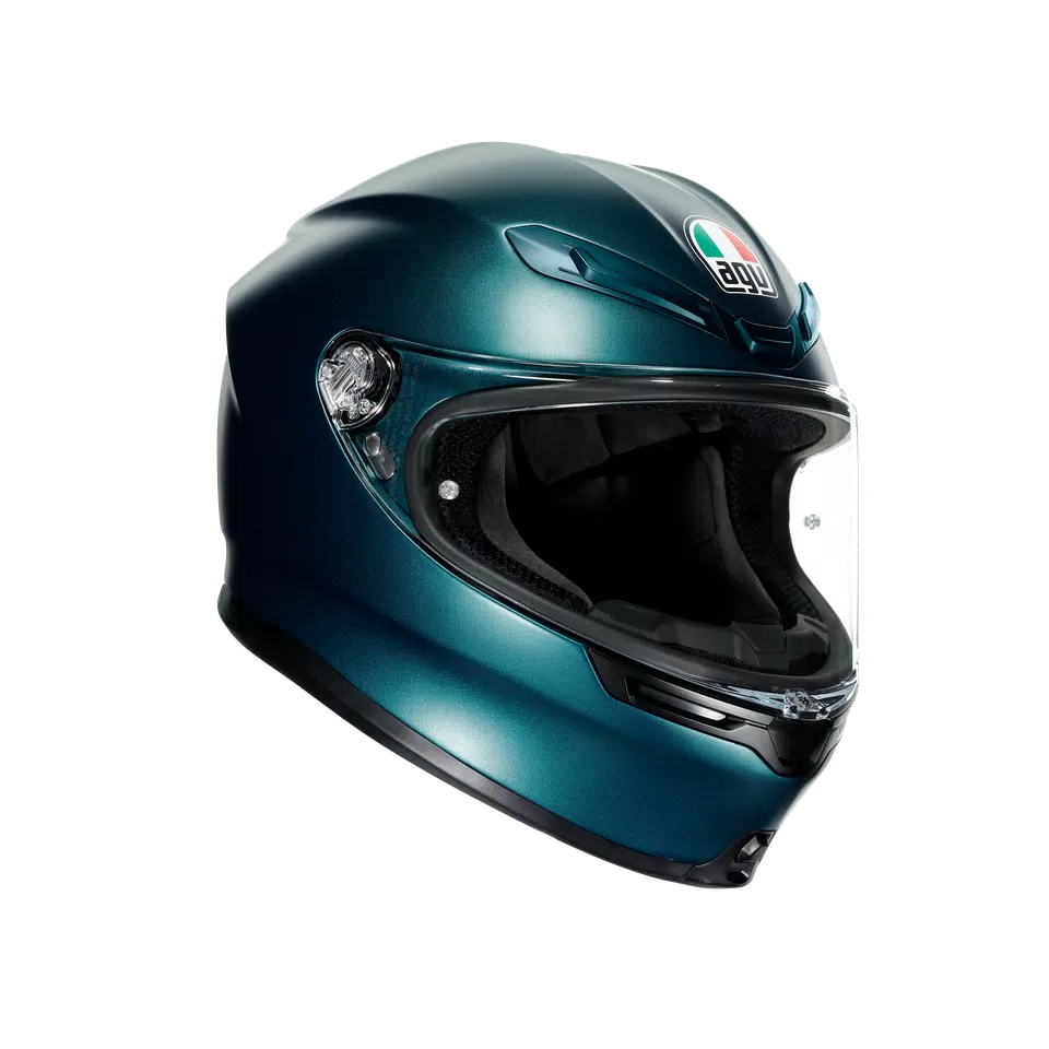 K6 AGV DOT(ECE) SOLID MPLK - PETROLIO MATT -  - 1