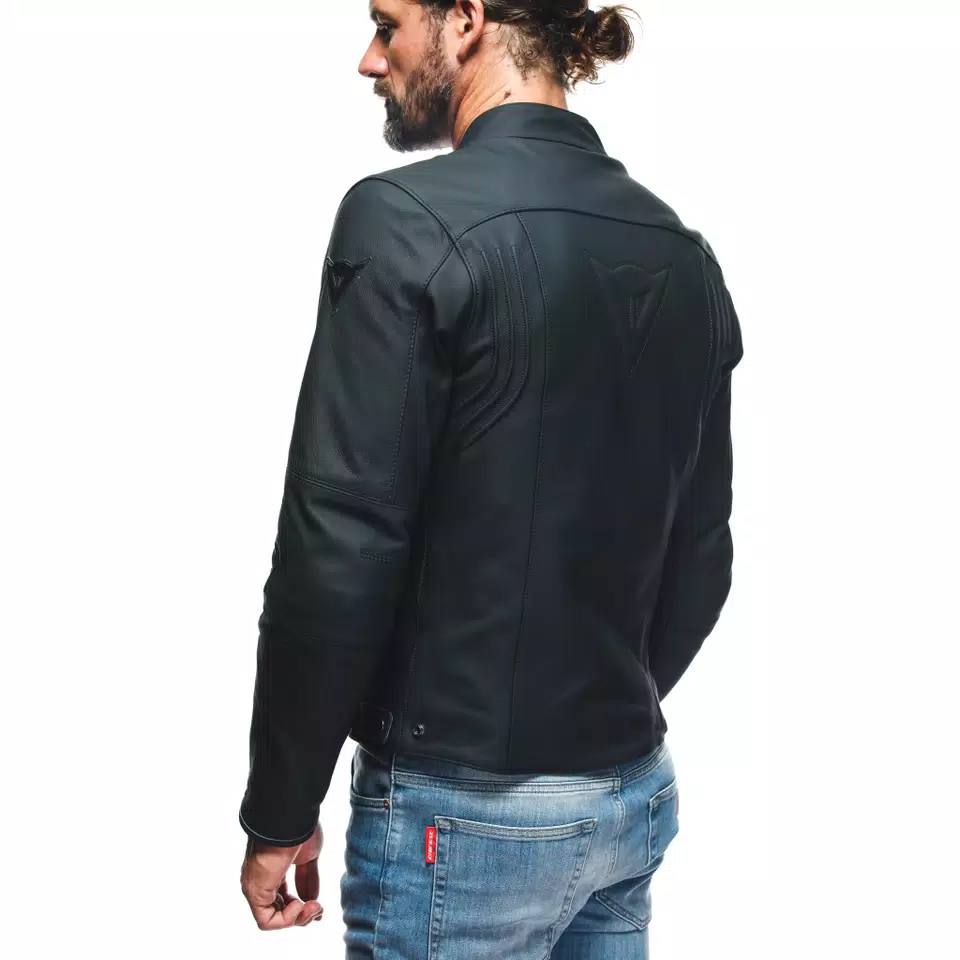 RAZON 2 CHAQUETA DE CUERO MOTO HOMBRE - BLACK - 15