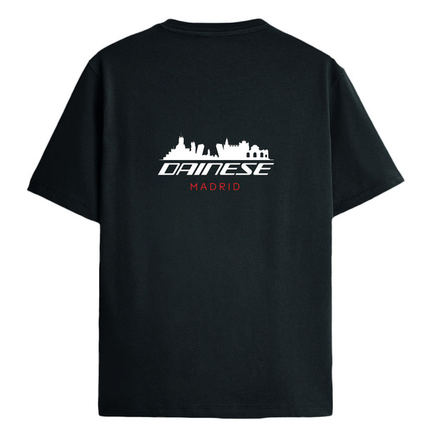 d-store-premium-skyline-t-shirt-madrid-skyline-anthracite image number 1