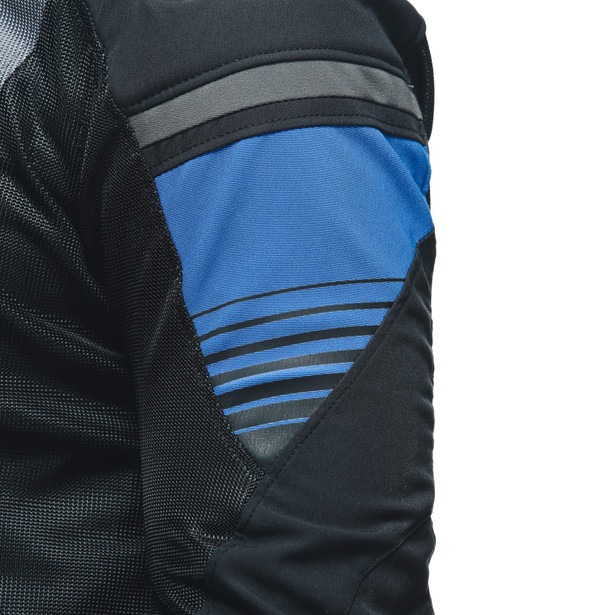 air-fast-tex-giacca-moto-estiva-in-tessuto-uomo-black-gray-racing-blue image number 11
