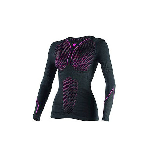 d-core-thermo-tee-ls-lady-black-fuchsia image number 0