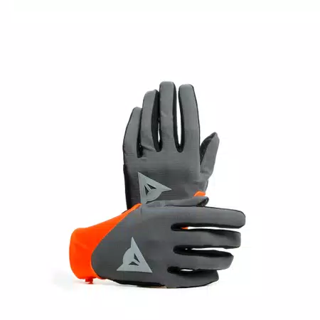 HG CADDO - HEREN MOTORFIETS LEREN JAS - ORANGE/DARK-GRAY - 5