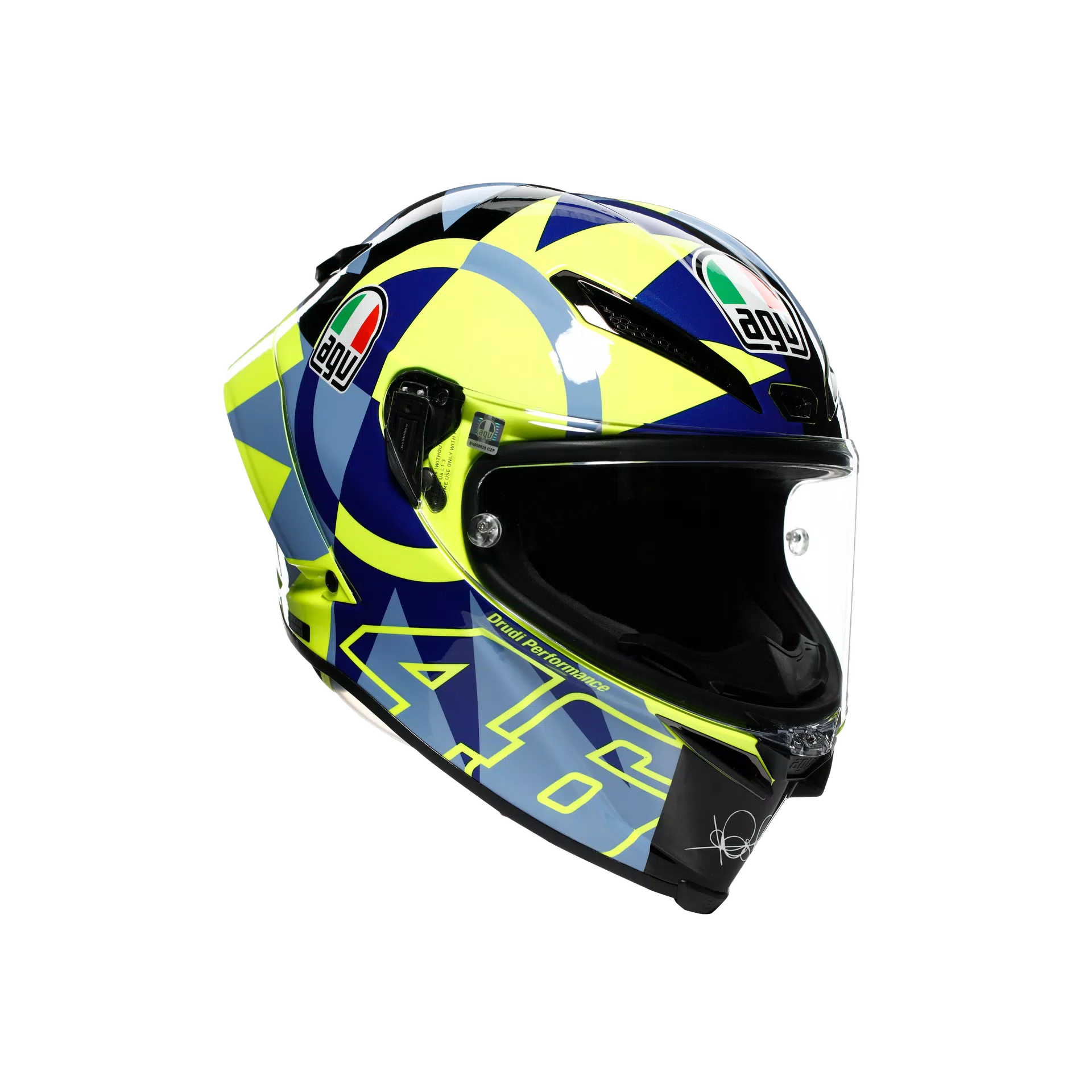 PISTA GP RR SOLELUNA 2022 (ED. LIMITATA) - MOTORBIKE FULL FACE HELMET E2206 DOT