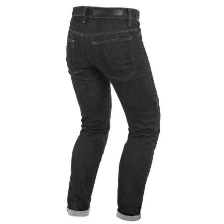 DENIM SLIM - MEN'S MOTORCYCLE JEANS - BLACK - 2