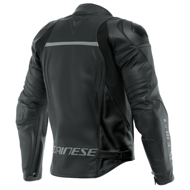 racing-4-giacca-moto-conformata-in-pelle-uomo-black-black image number 1