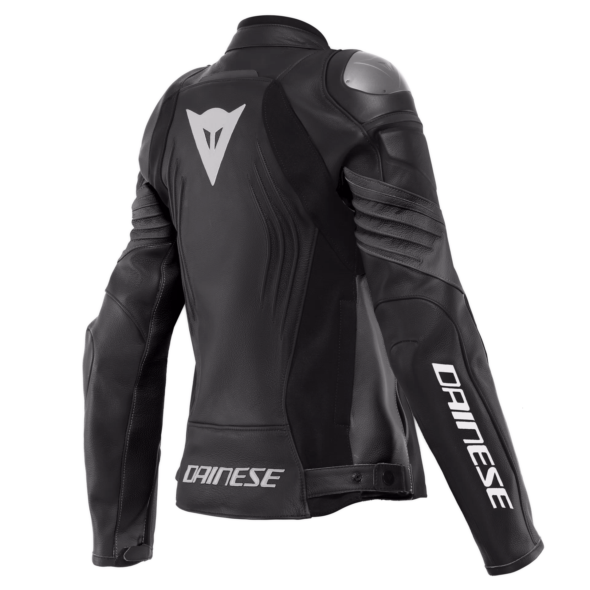RACING 4 LADY LEATHER JACKET BLACK BLACK Dainese