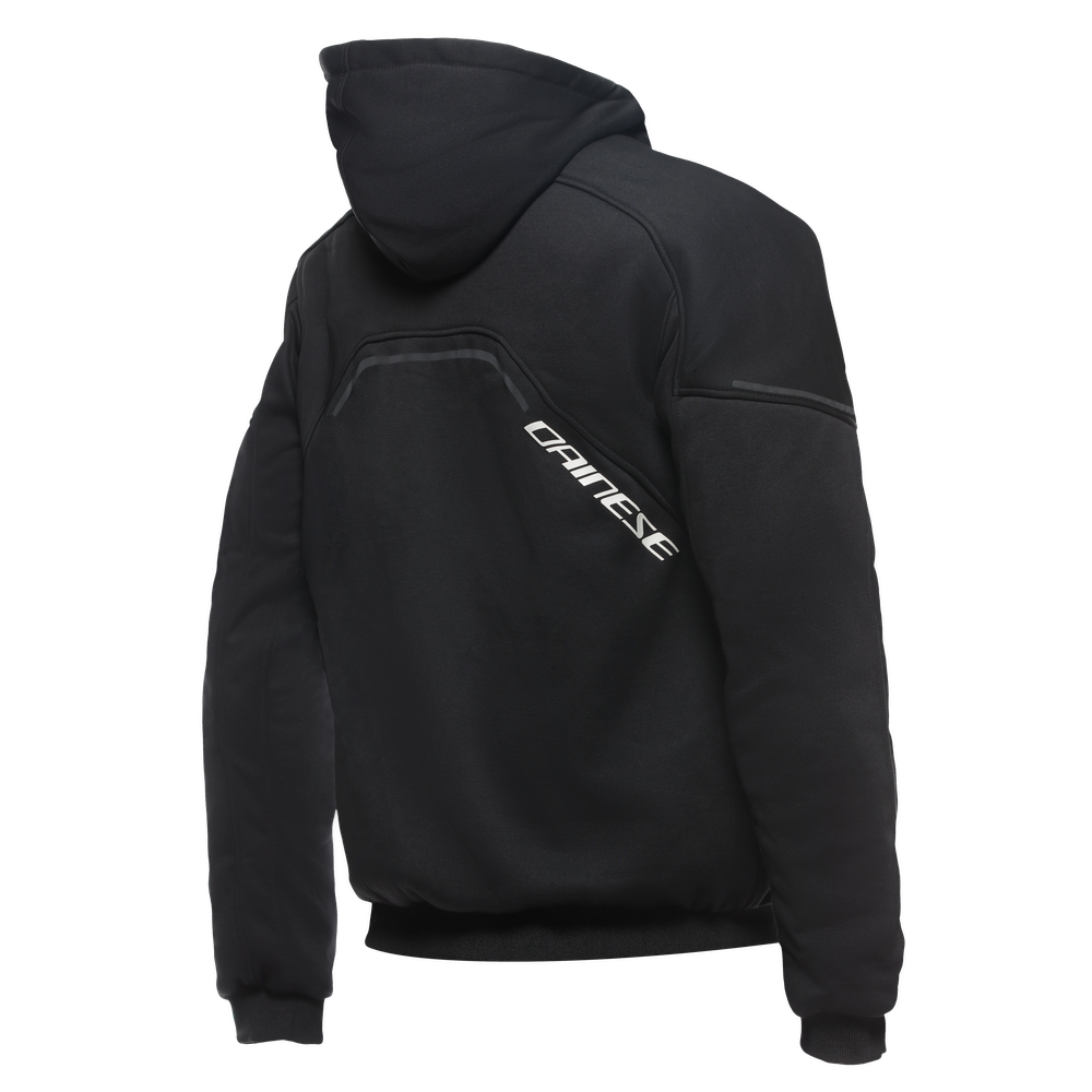daemon-x-safety-hoodie-giacca-moto-in-tessuto-uomo-black-black-white image number 1
