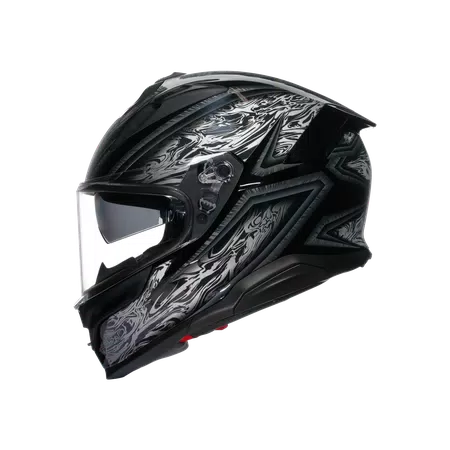 K7 AGV DOT(E2206) MPLK - DAMASCUS BLACK/SILVER -  - 4