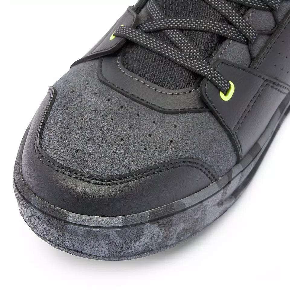 SUBURB D-WP - MEN'S WATERPROOF MOTORCYCLE SHOES - BLACK/CAMO/ACID YELLOW - 6