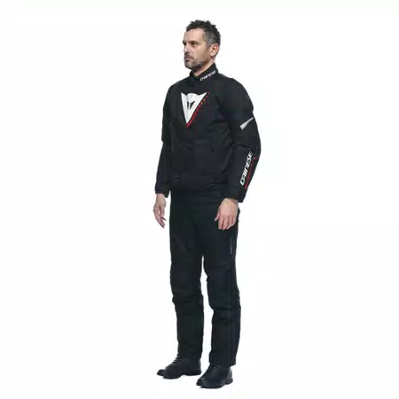 ROLLE - MEN'S WATERPROOF MOTORCYCLE PANTS - BLACK - 4