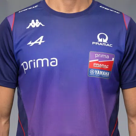 T-SHIRT TEAM PRAMAC MAN - BLUE/PURPLE - 3