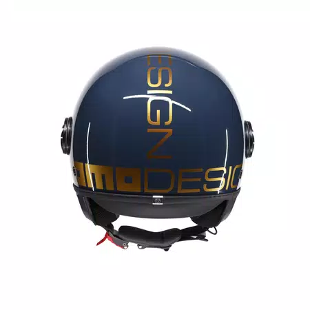 MOMODESIGN FGTR CLASSIC - JET HELMET WITH VISOR E2206 - FLIP BRASS/GOLD -  - 5