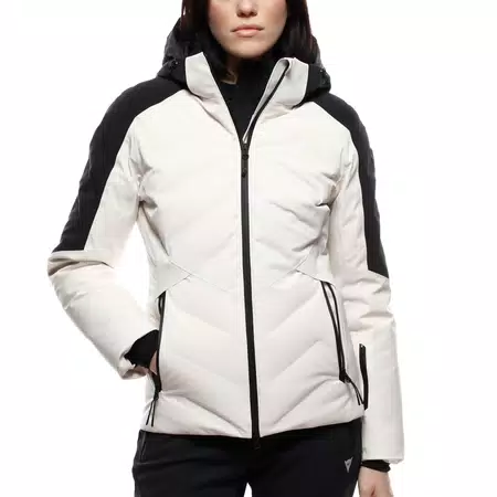 VIRTUS DERMIZAX EV™ - WOMEN'S WATERPROOF DOWN JACKET - LILY-WHITE/STRETCH-LIMO - 5