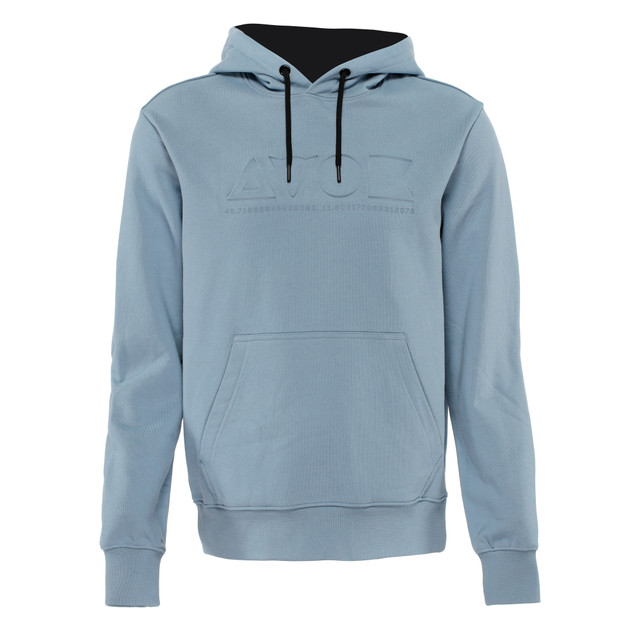 Dainese Unisex Light-Blue - Hoodie Logo - Sweatshirts - Xs