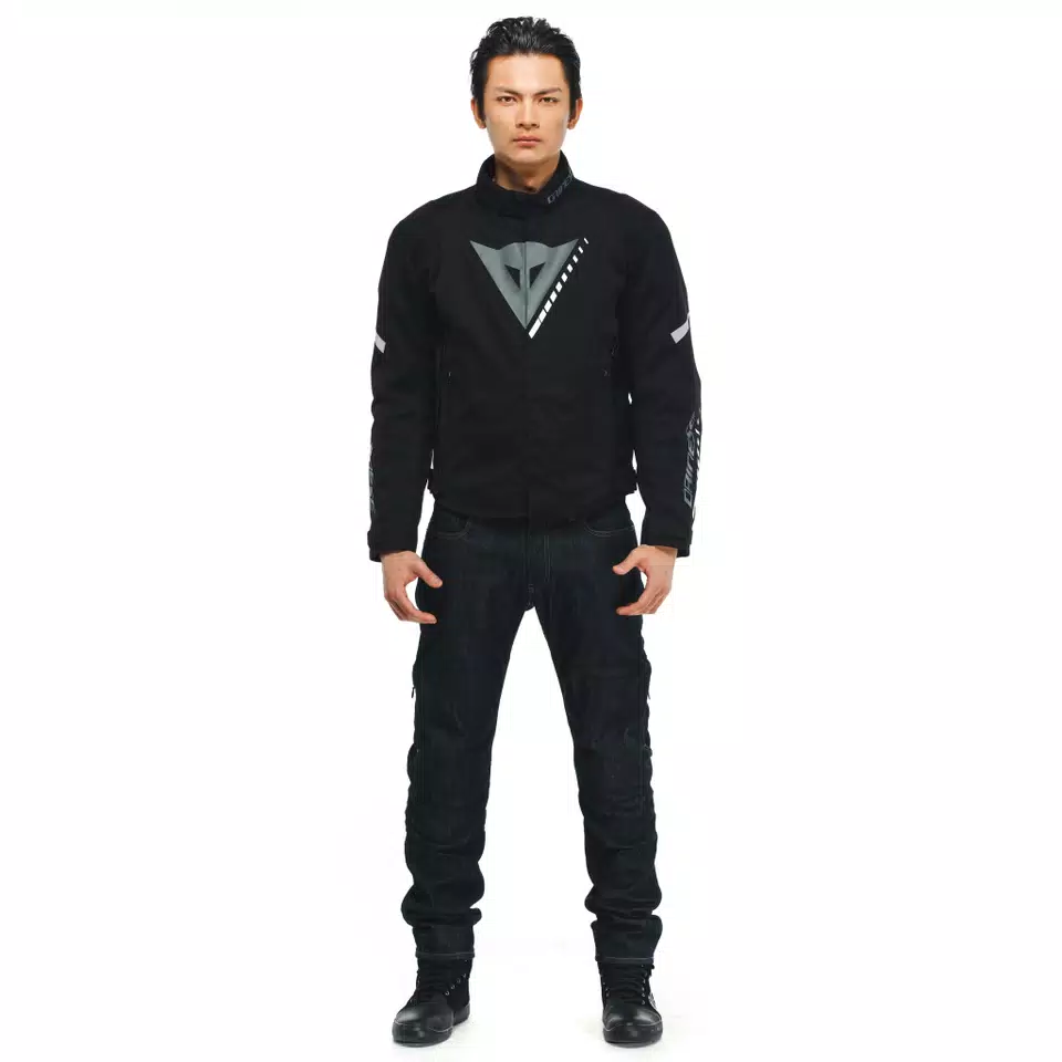 VELOCE D-DRY® JACKET - BLACK/CHARCOAL-GRAY/WHITE - 3