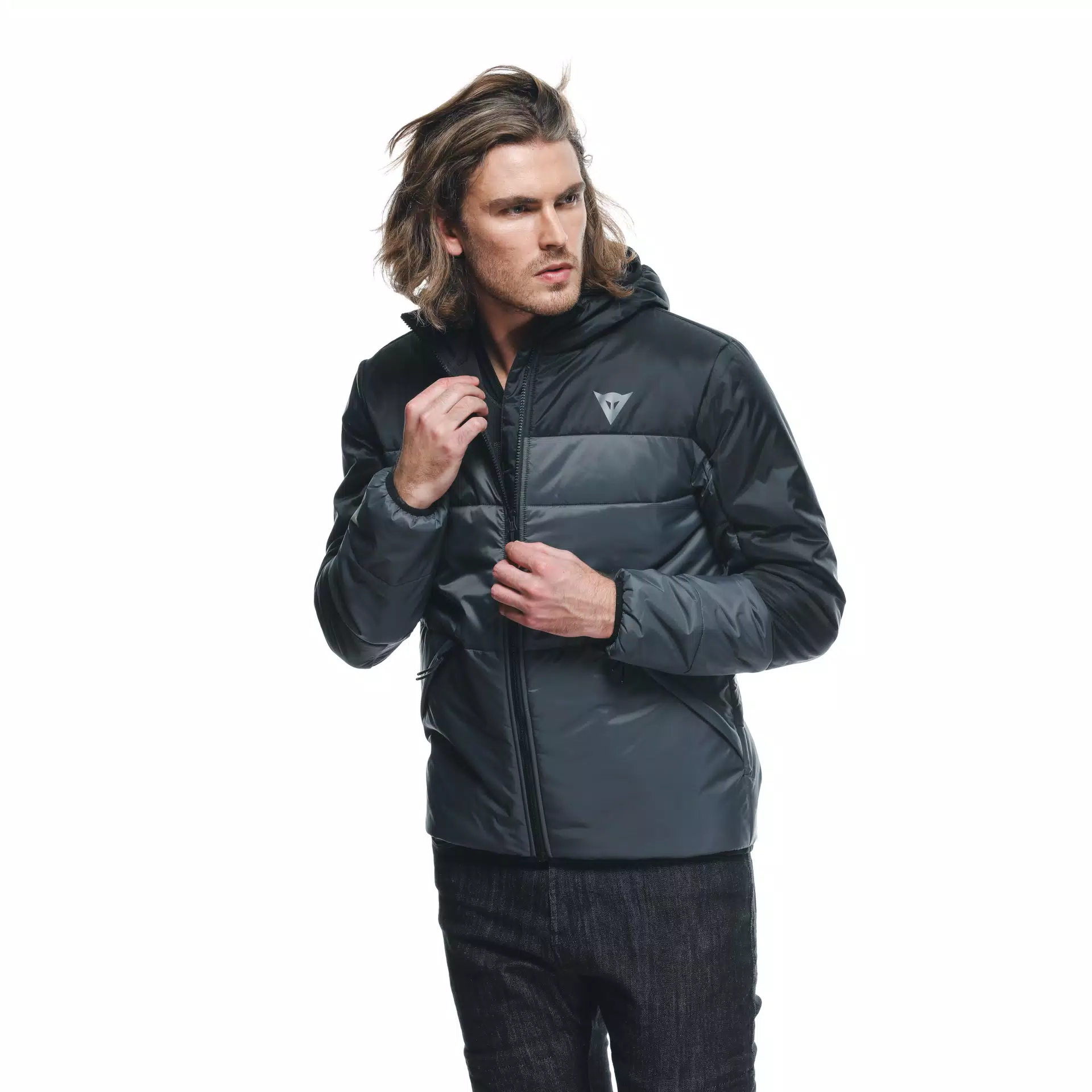 AFTER RIDE - PIUMINO ANTIVENTO UOMO- MID LAYER INVERNALE