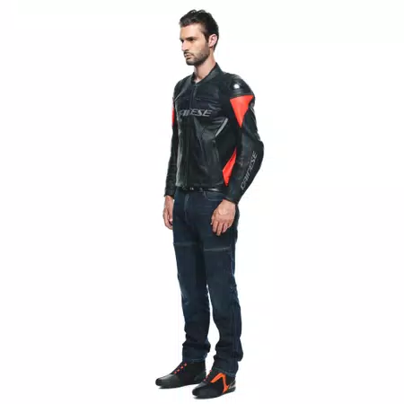 RACING 4 LEATHER JACKET