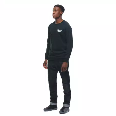RACING SWEATER LITE - BLACK/WHITE - 4