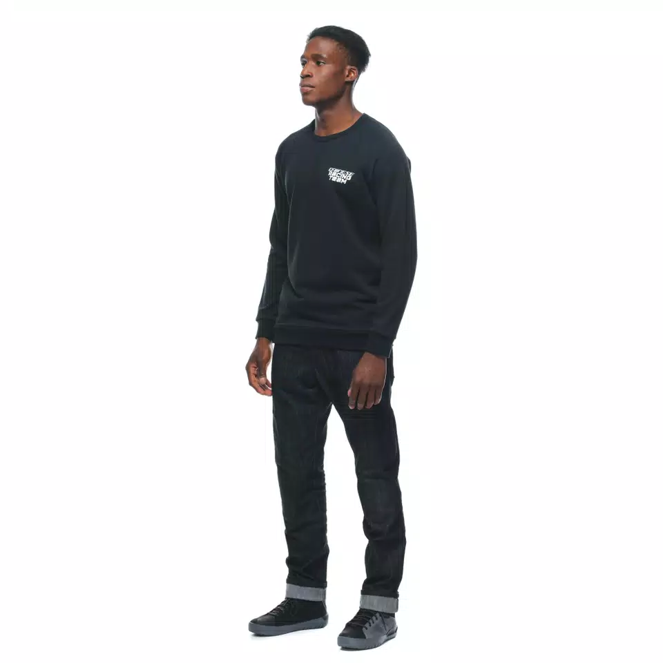 RACING LITE - FELPA UOMO - BLACK/WHITE - 4
