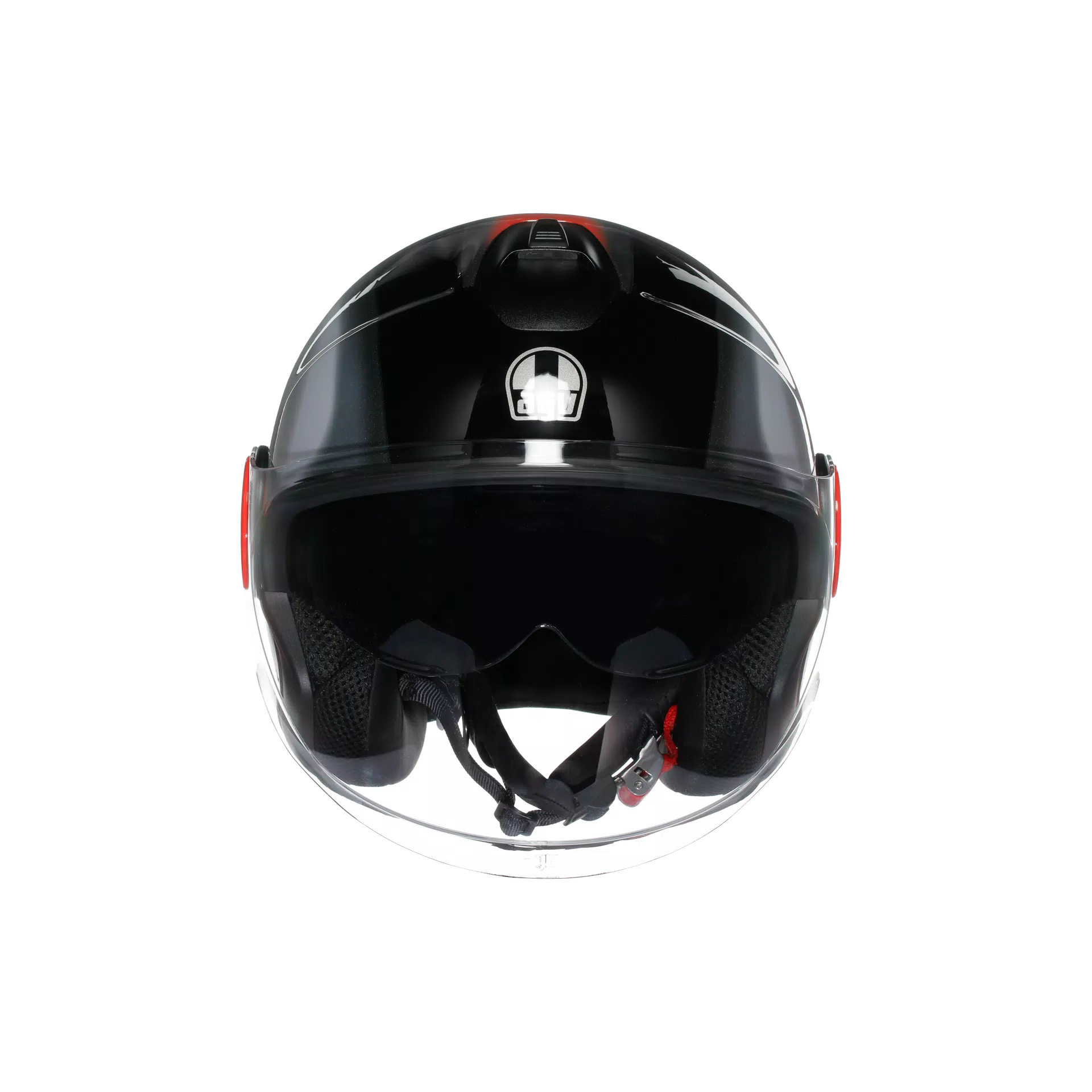 ETERES AGV E2206 - LEVANTO BLACK/SILVER/RED