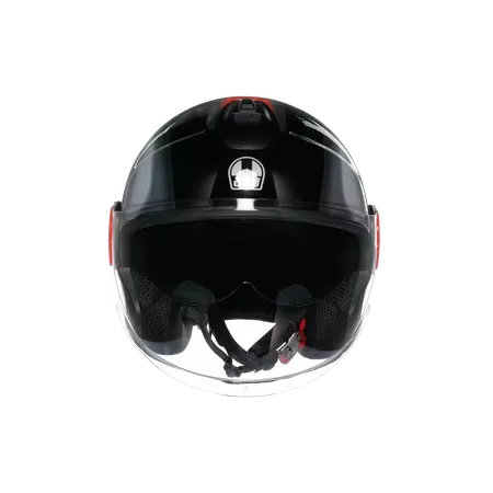 ETERES AGV E2206 - LEVANTO BLACK/SILVER/RED -  - 2