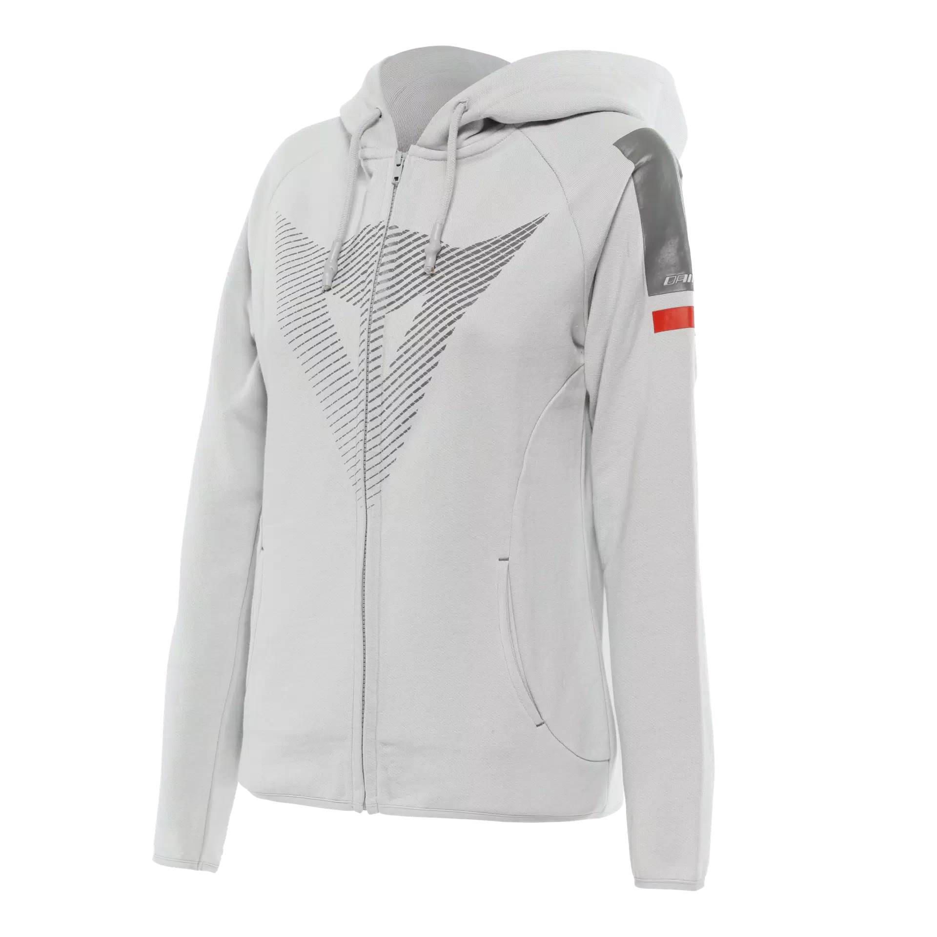 FADE - FELPA CON ZIP E CAPPUCCIO DONNA