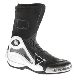 R AXIAL PRO IN BOOTS WHITE/BLACK- Leather