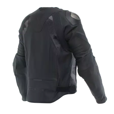 AVRO 5 - MEN'S MOTORCYCLE LEATHER JACKET - BLACK/ANTHRACITE - 2